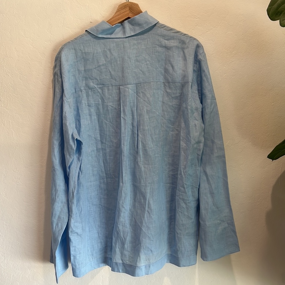 Sleeper linen two piece pajama loungewear set - Picture 6 of 9